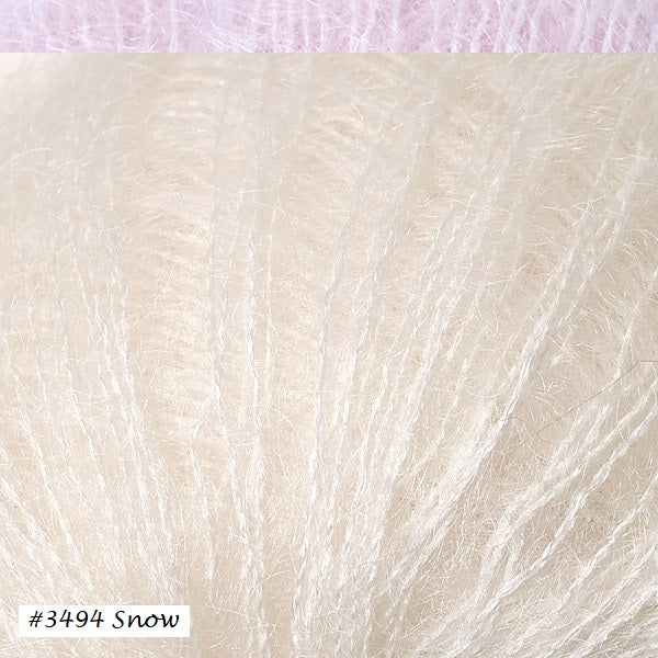 Aerial Yarn from Berroco. Color #3494 Snow