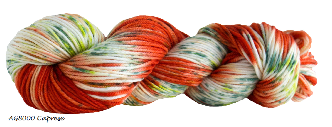 Alegria Grande in colorway AG8000 Caprese