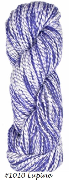 Bud Dappled from Juniper Moon Farm. Color #1010 Lupine