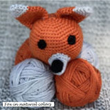 Fox Cuddle Buddie in natural colors