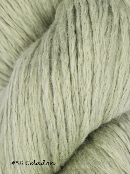 Cumulus Yarn from Juniper Moon Farm. Color #56 Celadon
