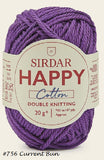 Happy Cotton Yarn from Sirdar. Color #756 Current Bun