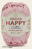 Happy Cotton DK Yarn from Sirdar. Color #764 Piggy