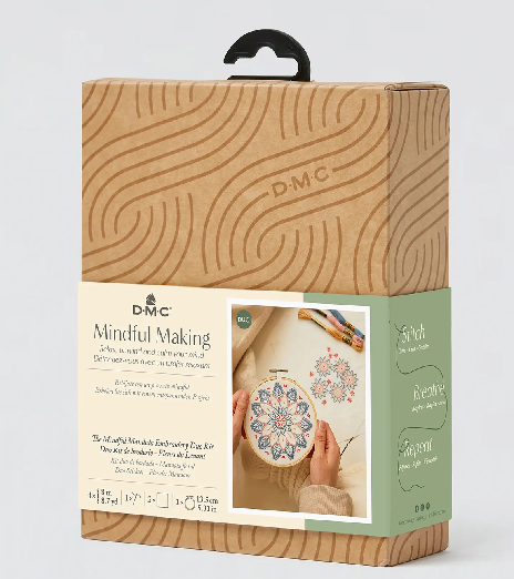 Mandala Embroidery Duo Kit