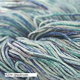 Nifty Cooton Splash Yarn from Cascade. Colorway #209 Spectrum