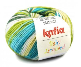 Katia Baby Jacquard Yarn. A Dk weight