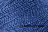 Universal Yarn Bamboo Pop a blend of Cotton and Bamboo. Color #111 Midnight Blue.