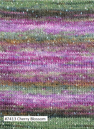 Berroco Sesame Yarn in color 7413 Cherry Blossom