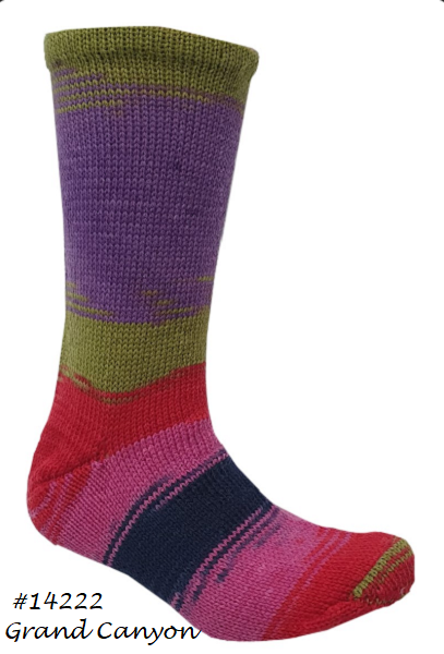 Berroco Sox Yarn. Color #14222 Grand Canyon