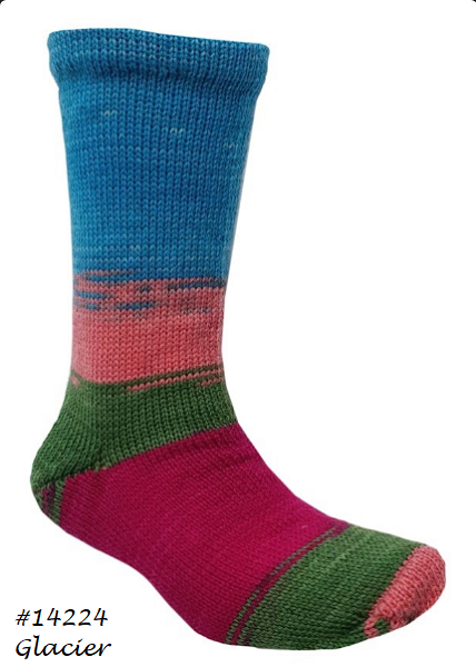 Berroco Sox Yarn. Color #14224 Glaciet