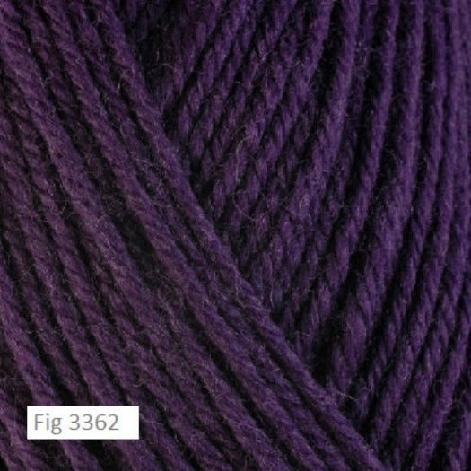 Berroco Ultra Wool, a superwash worsted weight yarn. Color Fig 3362