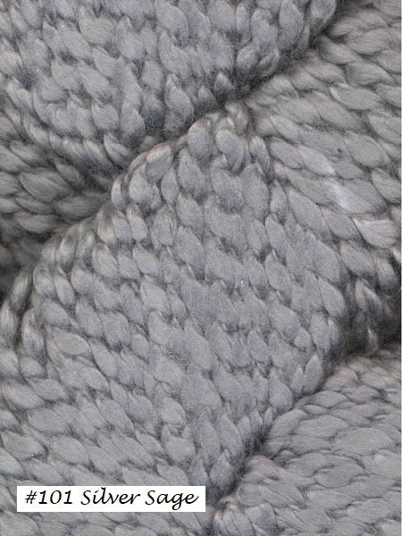 Bud Organic Cotton Yarn from Juniper Moon Farm. Color #101 Silver Sage