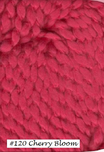 Bud Yarn from Juniper Moon Farm. Color #120 Cherry Bloom