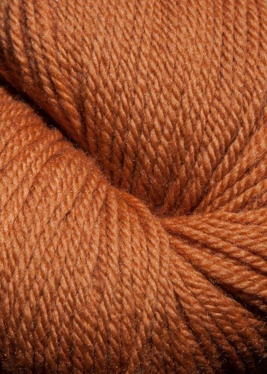 Green Line Yarn from Jagger Spun. Color Carmel