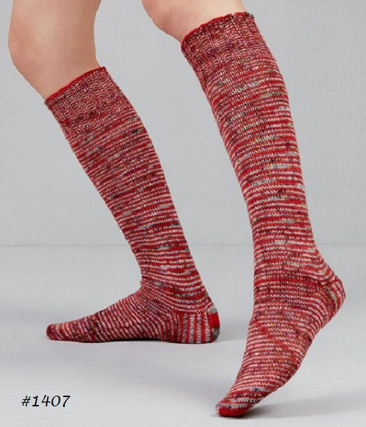 Carmen Sock Yarn from Gusto Wool. Color #1407