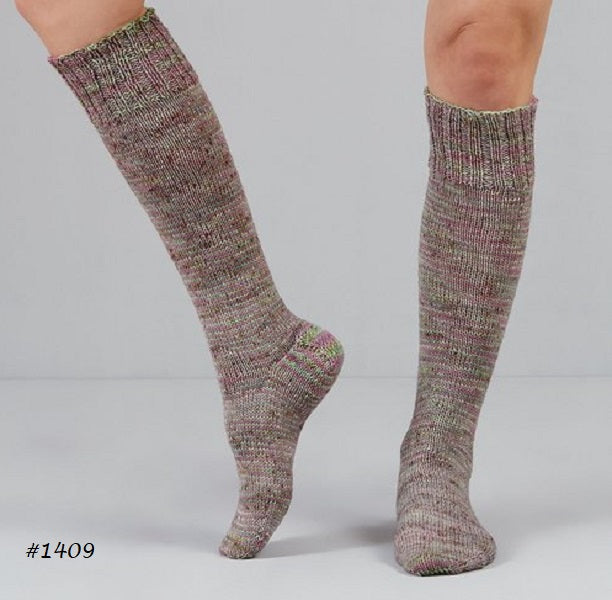Carmen Sock Yarn from Gusto Wool. Color #1409