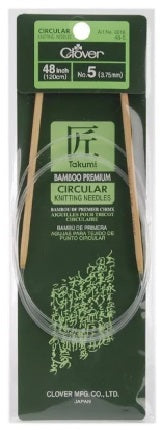 Clover Bamboo fixed Circular Knitting needles 36"