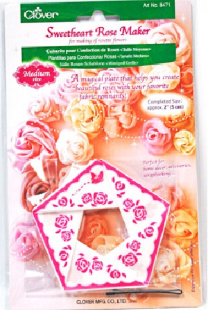 Clover Sweetheart Rose Maker # 8421 Medium