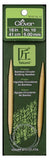 Clover fixed Bamboo Circular Knitting Needles.  US 10 x 16"