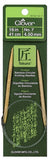 Clover fixed Bamboo Circular Knitting Needles.  US 7 x 16"