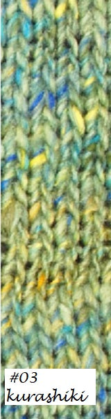 Kakigori Yarn from Noro. Color #03 Kuraskiki