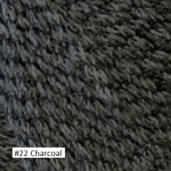 Mojito Merino Yarn from Plymouth. color #22 Charcoal