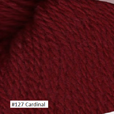 Patagonia Organic Merino Yarn from Juniper Moon Farm. Color #127 Cardinal