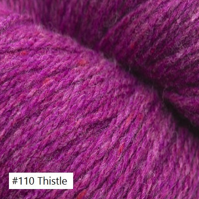 Patagonia Organic Merino Yarn from Juniper Moon Farms. Color #110 Thistle