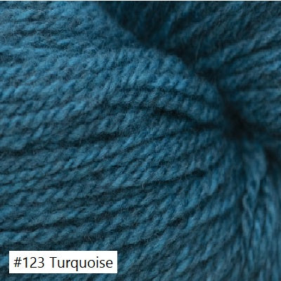 Patagonia Organic Merino Yarn from Juniper Moon Farms. Color #123 Turquoise