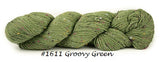 Surno Tweed Yarn from Hi Koo. Color #1611 Groovy Green