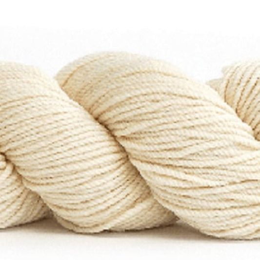 Sueno Worsted Weight Yarn from HiKoo. Color #3400 Natural