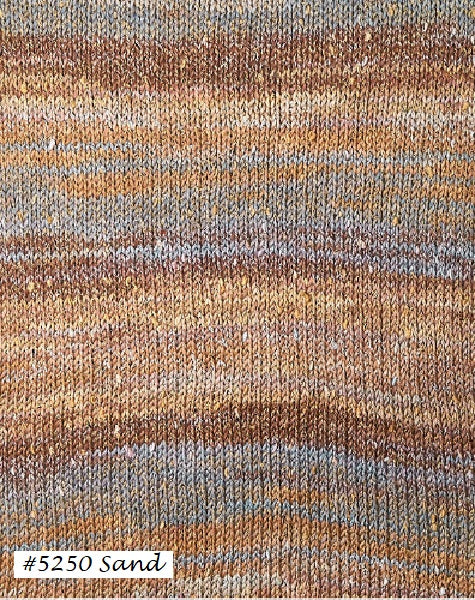 Summer Sesame Yarn from Berroco. Color #5250 Sand