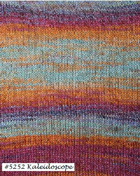 Summer Sesame Yarn from Berroco. Color #5252 Kaleidoscope