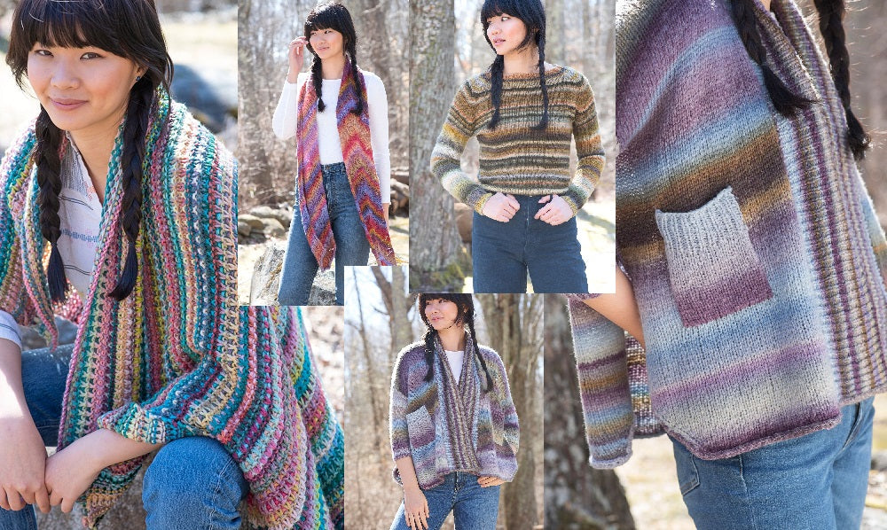 Pattern book 440 for Berroco Wizard Yarn.
