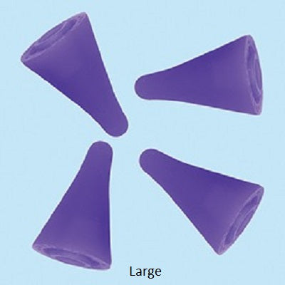 Clover point protectors for knitting needles. Size Large. #333L