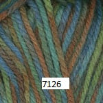 Encore Chunky Colorspun Yarn from Plymouth Yarns. In color #7126