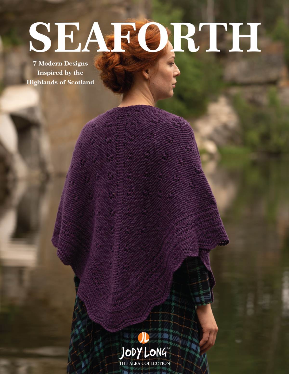 Seaforth Pattern Booklet from Jody Long. Knit patterns for Alba yarn, a DK weight