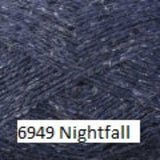 Remix Light Yarn from Berroco. Color #6949 Nightfall