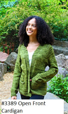 Cardi knit pattern for Yarkima Yarn from Plymouth
