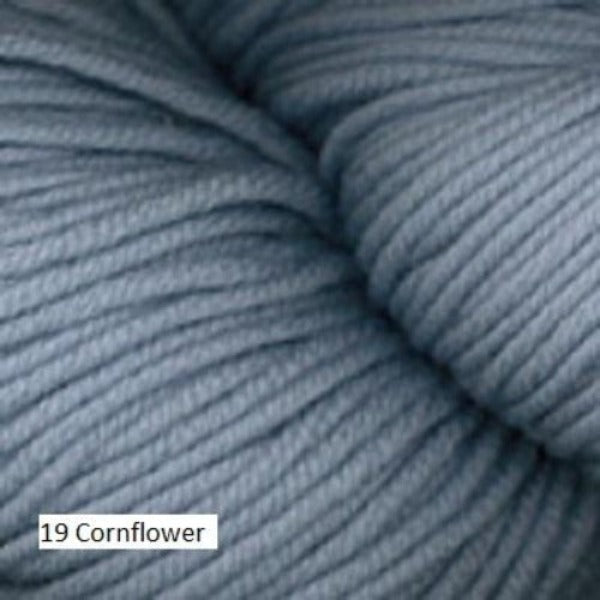 Worsted Merino Superwash Yarn from Plymouth. color #19 Cornflower