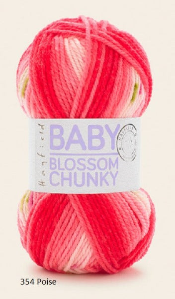 Hayfield Baby Blossom. Color #354 Poise.