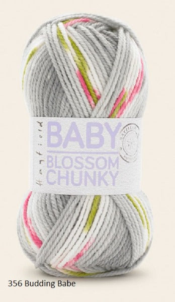Hayfield Baby Blossom. Color #356 Budding Babe.