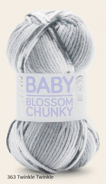 Hayfield Baby Blossom. Color #363 Twinkle Twinkle