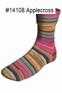 Berroco Sox. Color #14108 Applecross.
