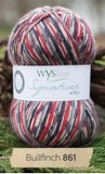Signature 4 Ply Yarn from West Yorkshire Spinners. Color #861 Bullfinch