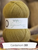 Signature 4 Ply Yarn from West Yorkshire Spinners. Color #351 Cardamom