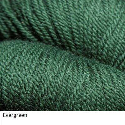 Green Line Yarn from Jagger Spun. Color Evergreen