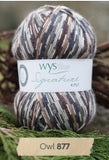 Signature 4 Ply Yarn from West Yorkshire Spinners. Color #877 Owl