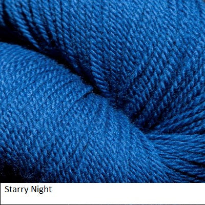 Green Line Yarn from Jagger Spun. Color Starry Night