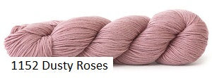 Sueno Yarn from Hi Koo. Color # 1152 Dusty Rose